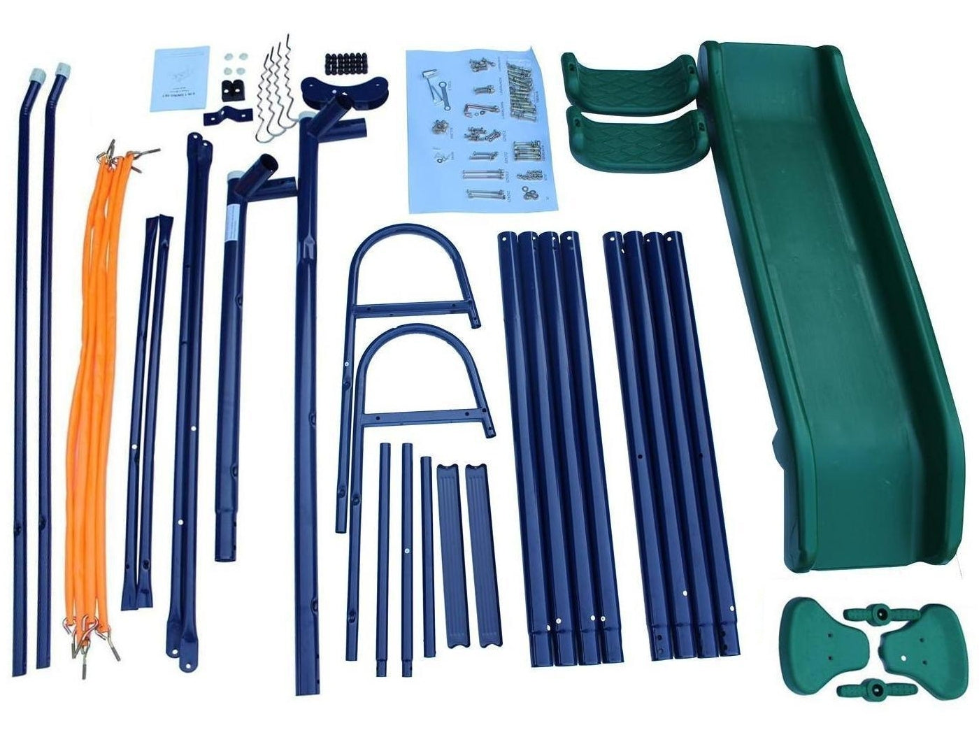 Rainbow Adventure Swing Set