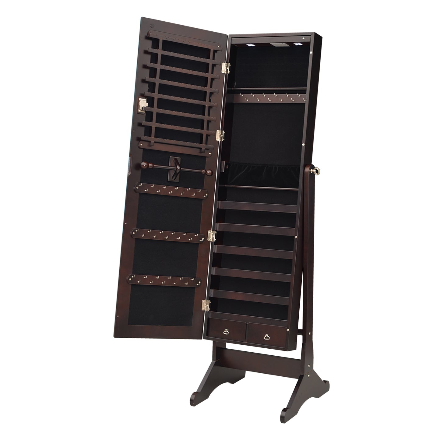 EleganceGlow Jewelry Cabinet
