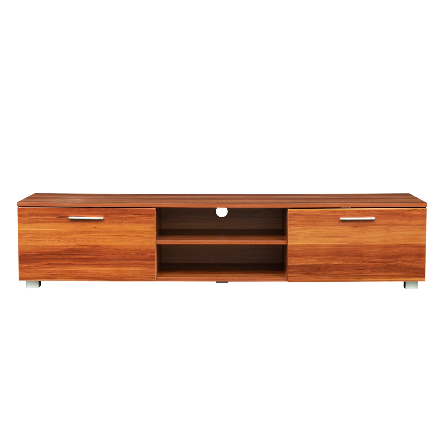 Elegant Walnut Media Haven
