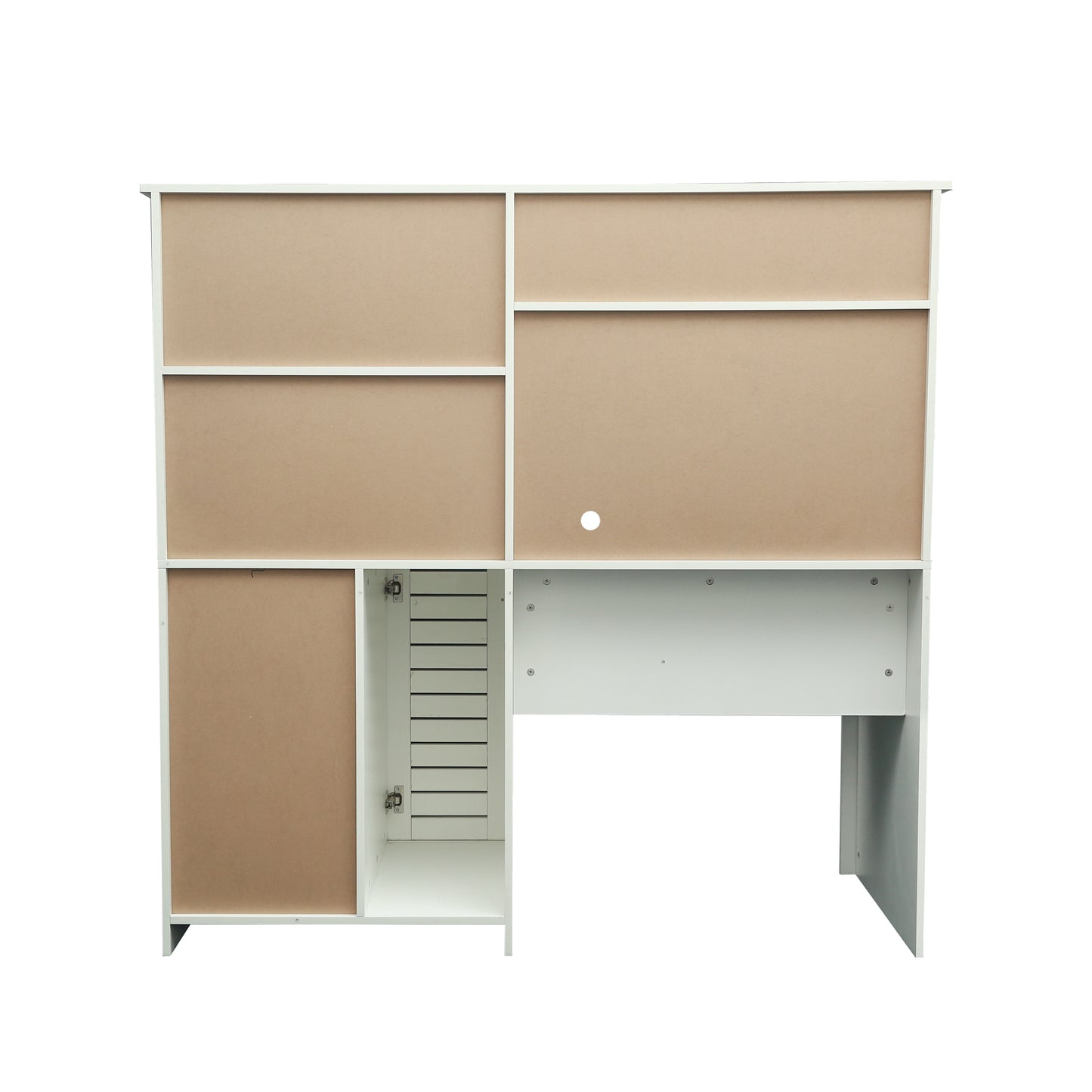 White Haven Computer Desk with Hutch