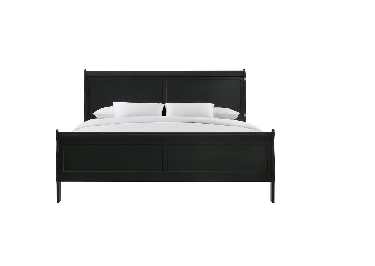 Elegance Rest Queen Size Panel Sleigh Bed