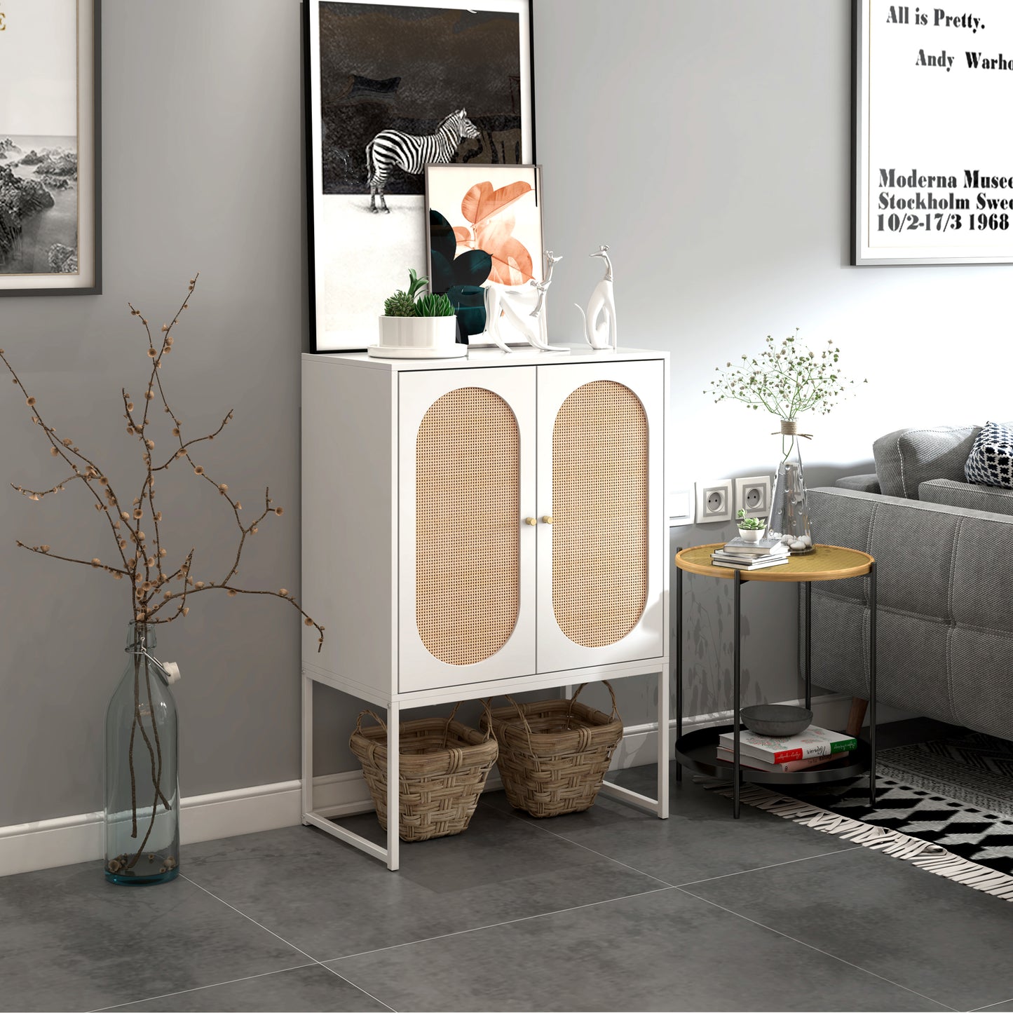 Rattan Haven Cabinet