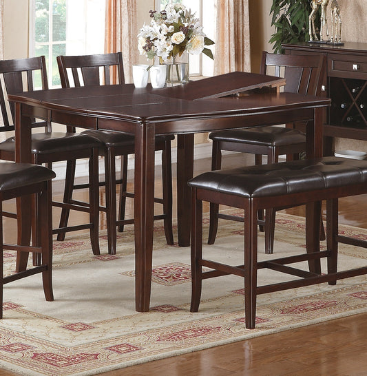 Birchwood Elegance: The Expandable Dining Experience