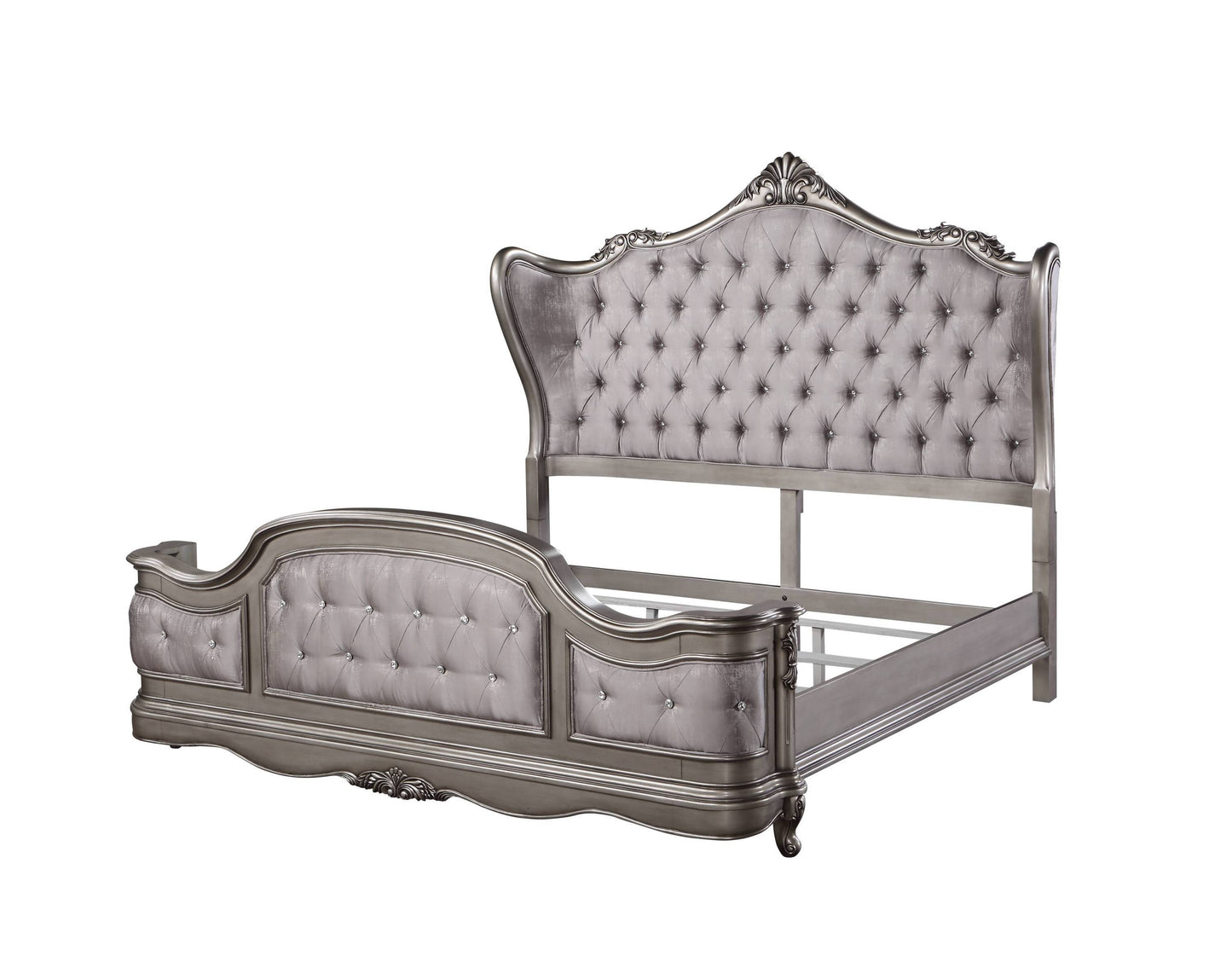 Regal Dreams Antique Platinum Queen Bed