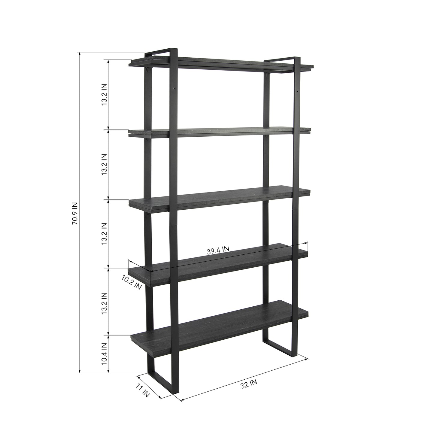 Black Steel Shelf