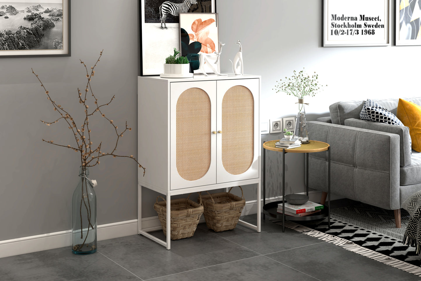 Rattan Haven Cabinet