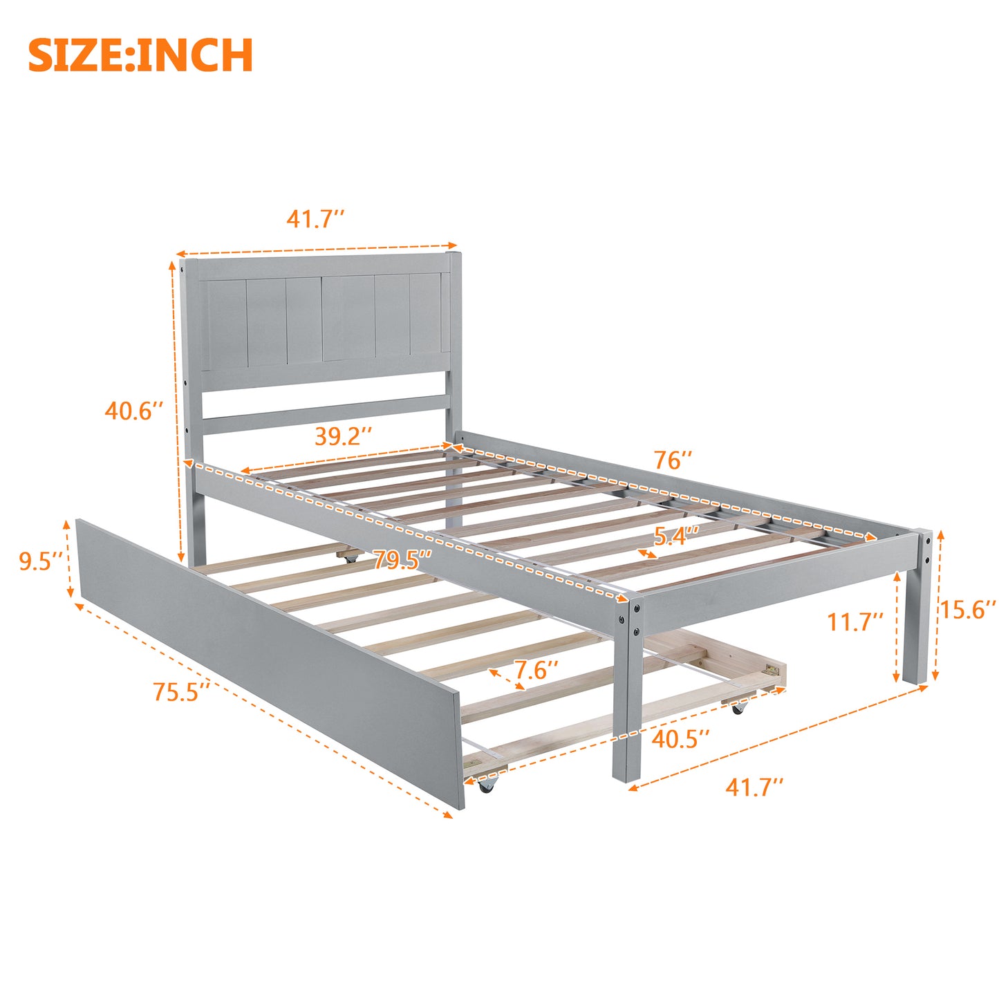 TwinDreams Trundle Bed