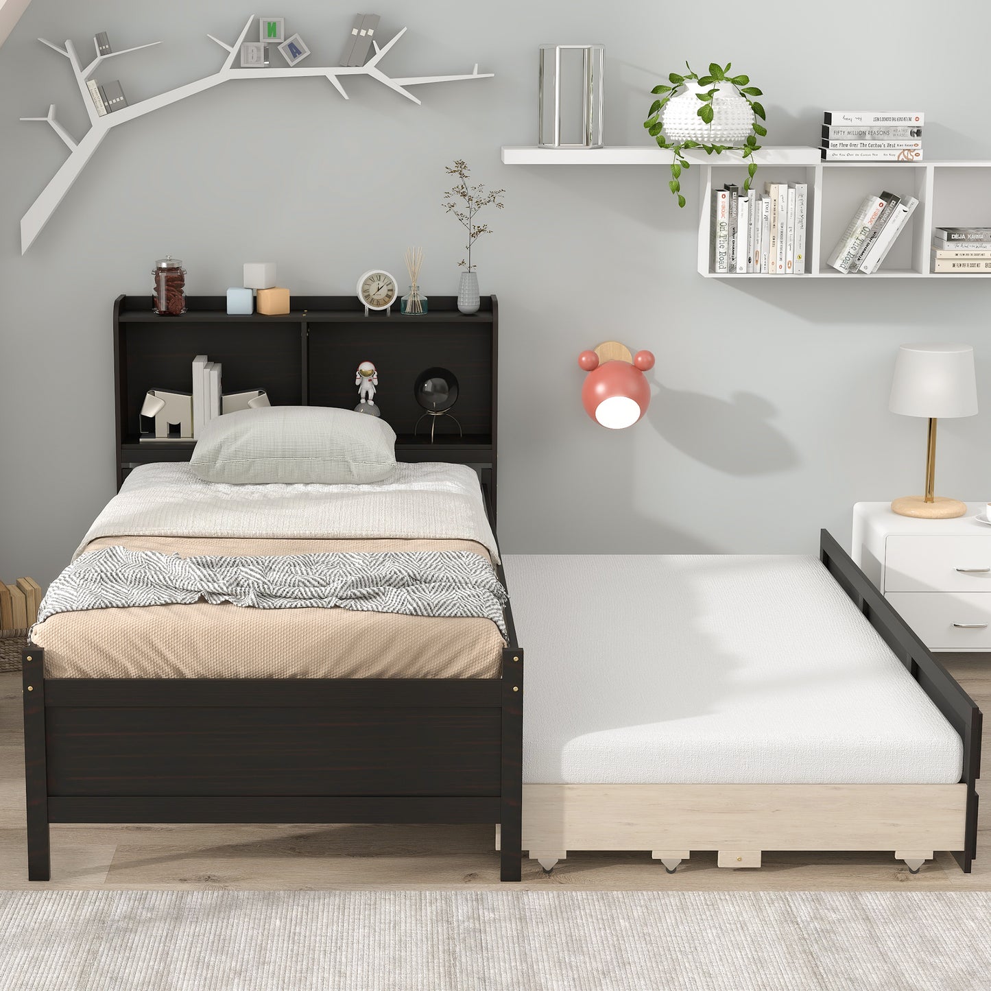 Espresso Dream Twin Bed