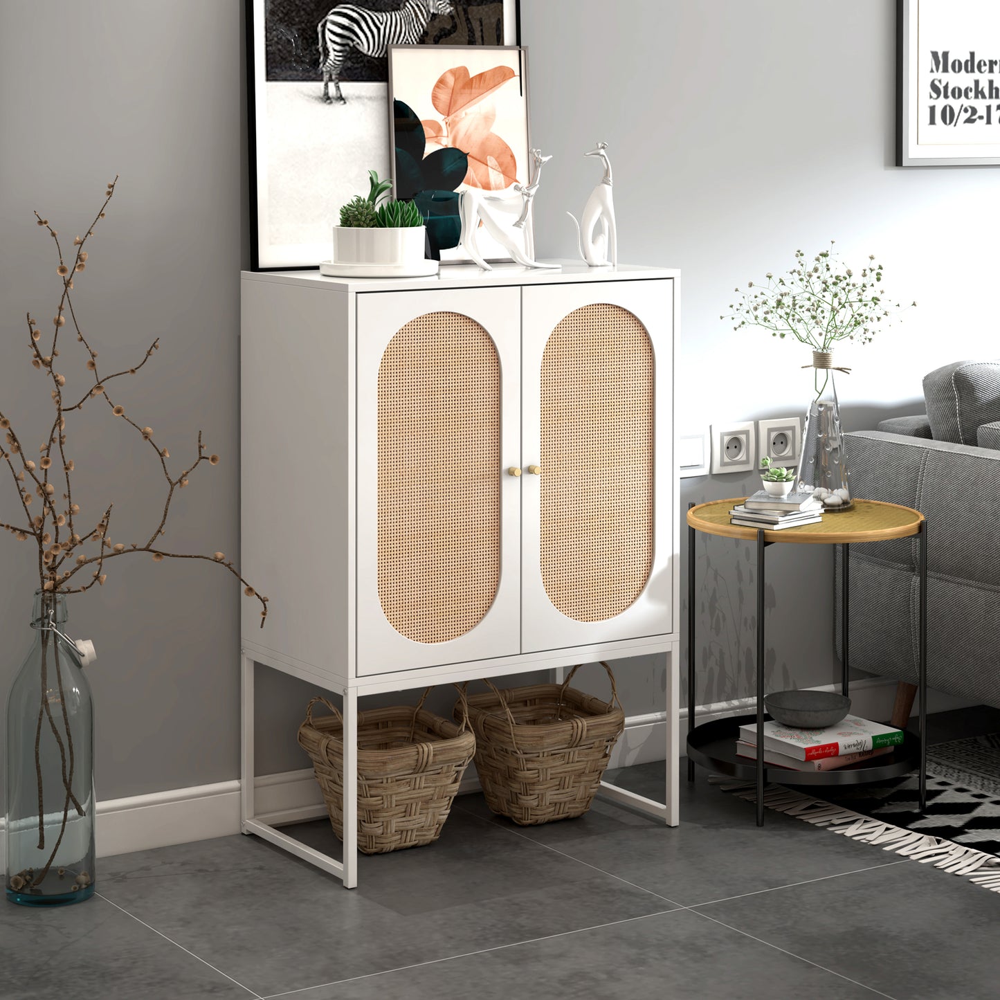 Rattan Haven Cabinet