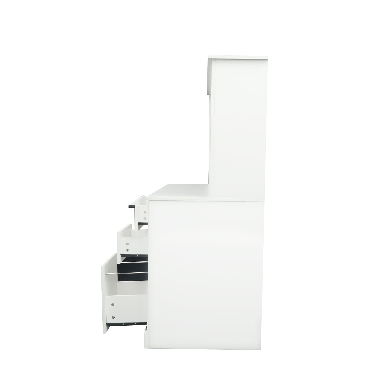 White Haven Computer Desk with Hutch