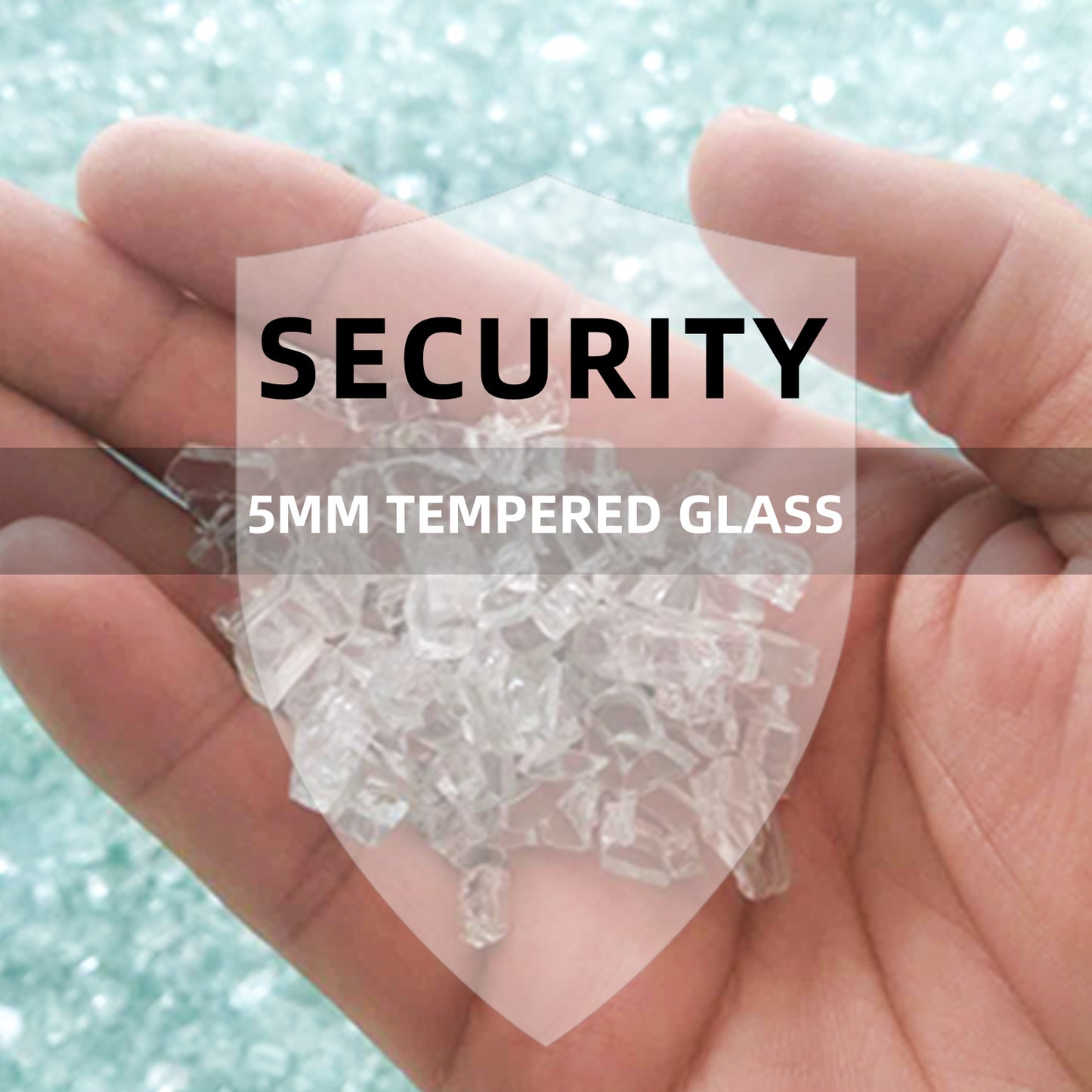Luminous Glass Showcase Cabinet