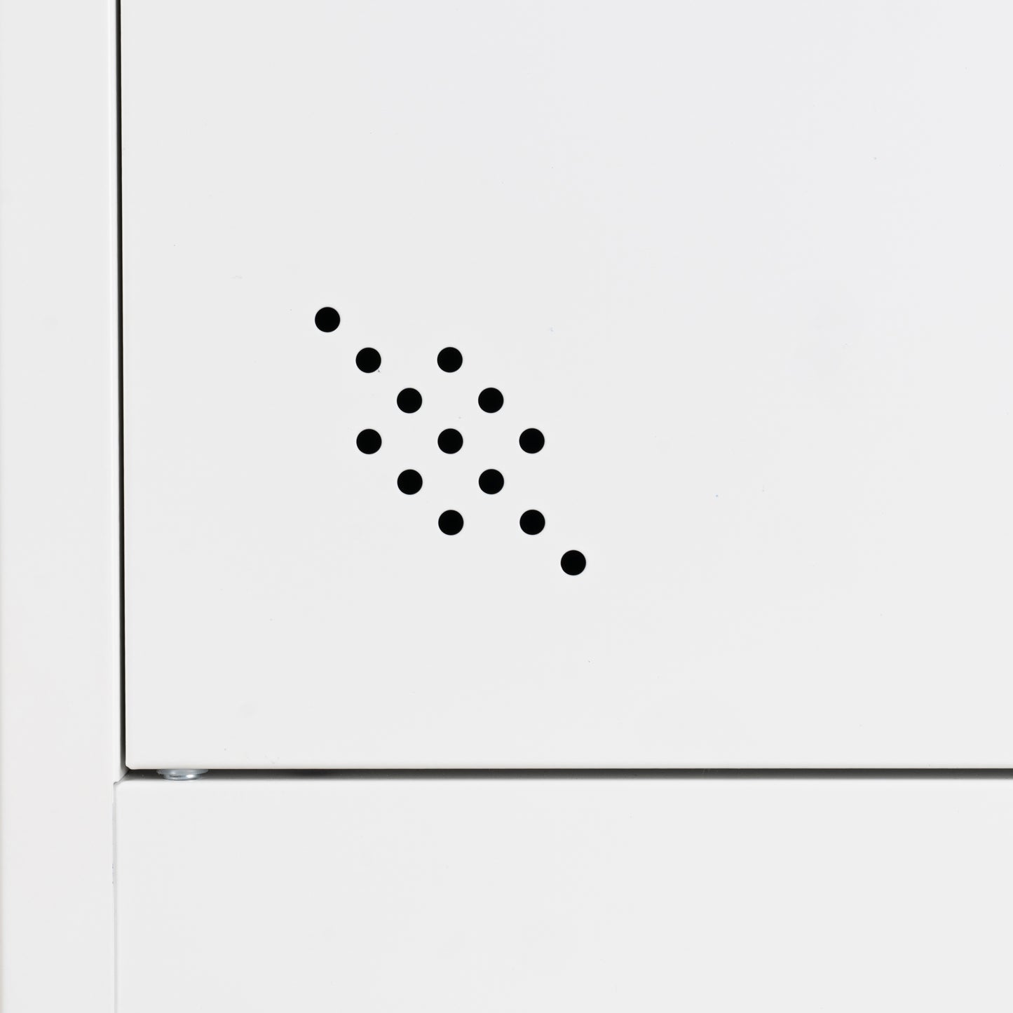 Space Max Storage Cabinet - White