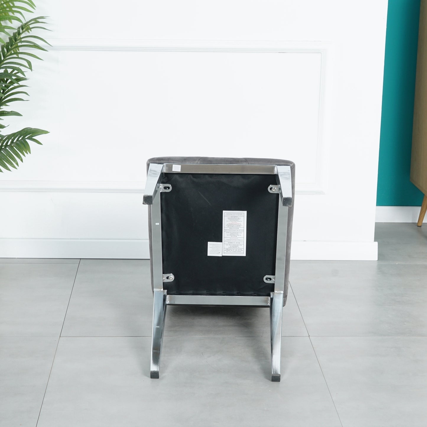 Chrome Luxe Dining Chairs