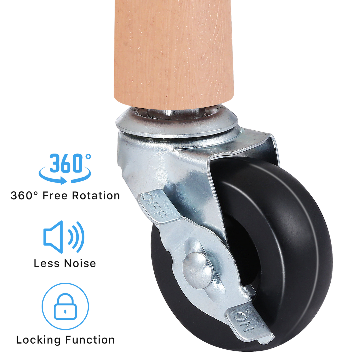 3-Tier Rolling Storage Utility Cart