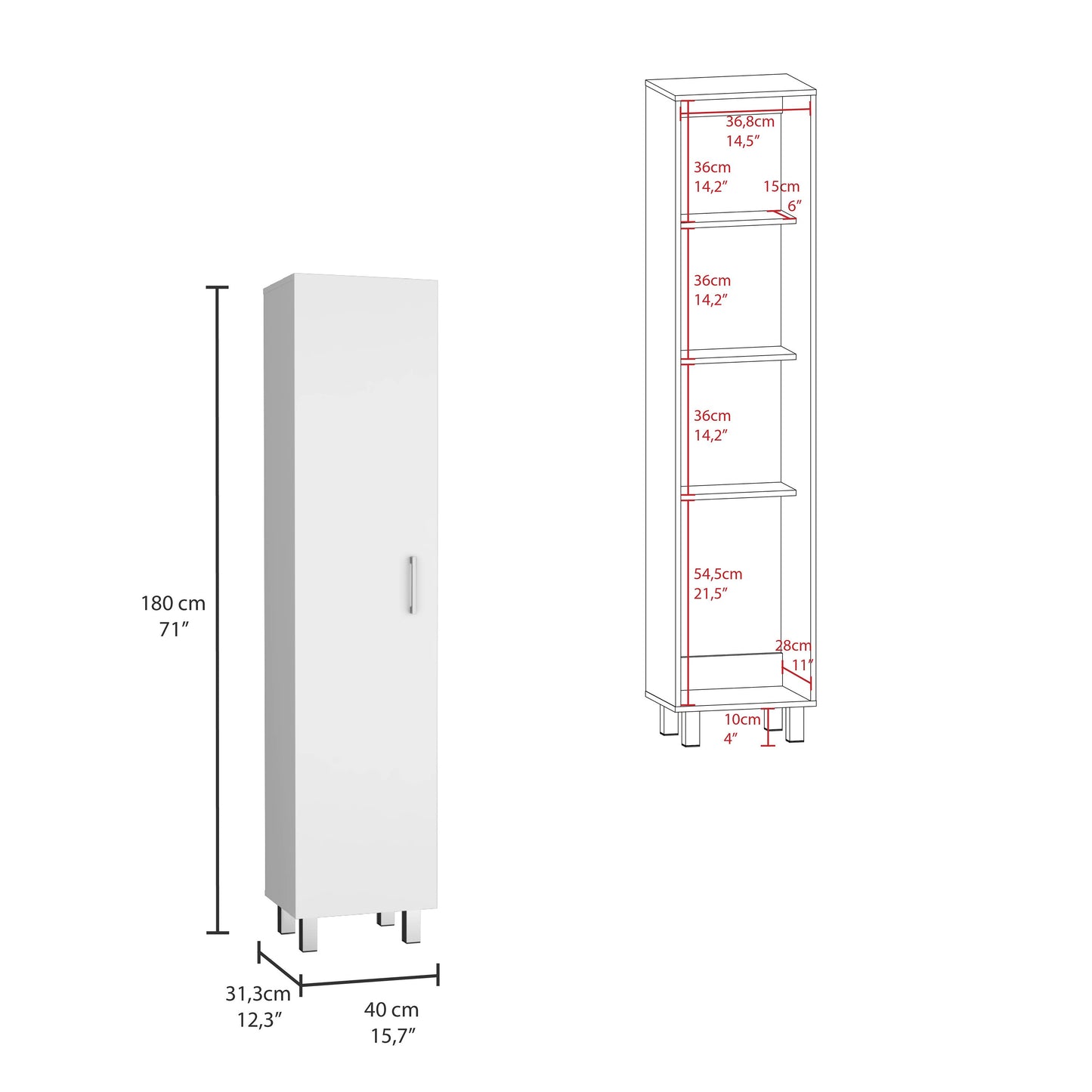 Casa Organize Cabinet Tidy Hooks - White