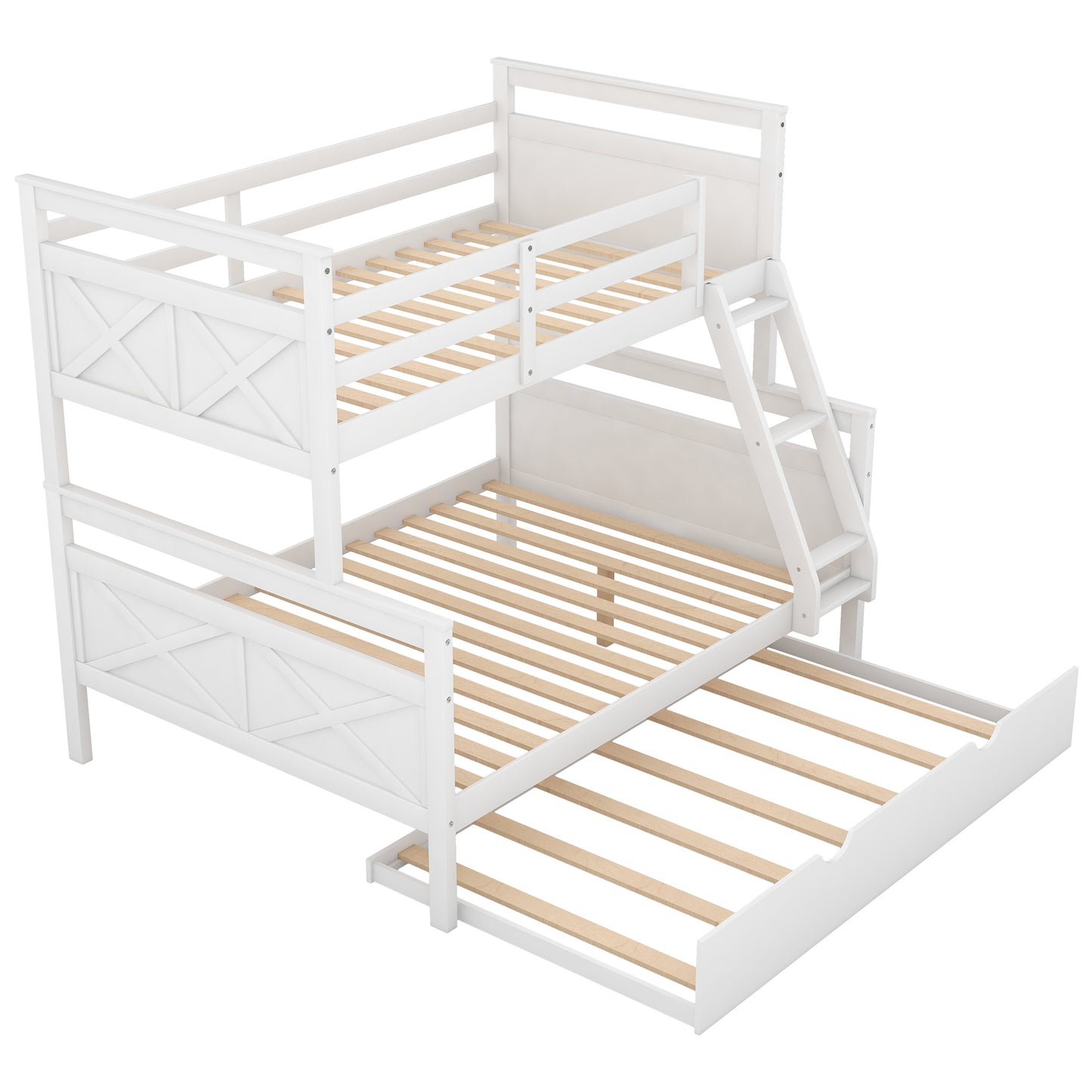 Dreamscape Twin Trundle Bunk Bed