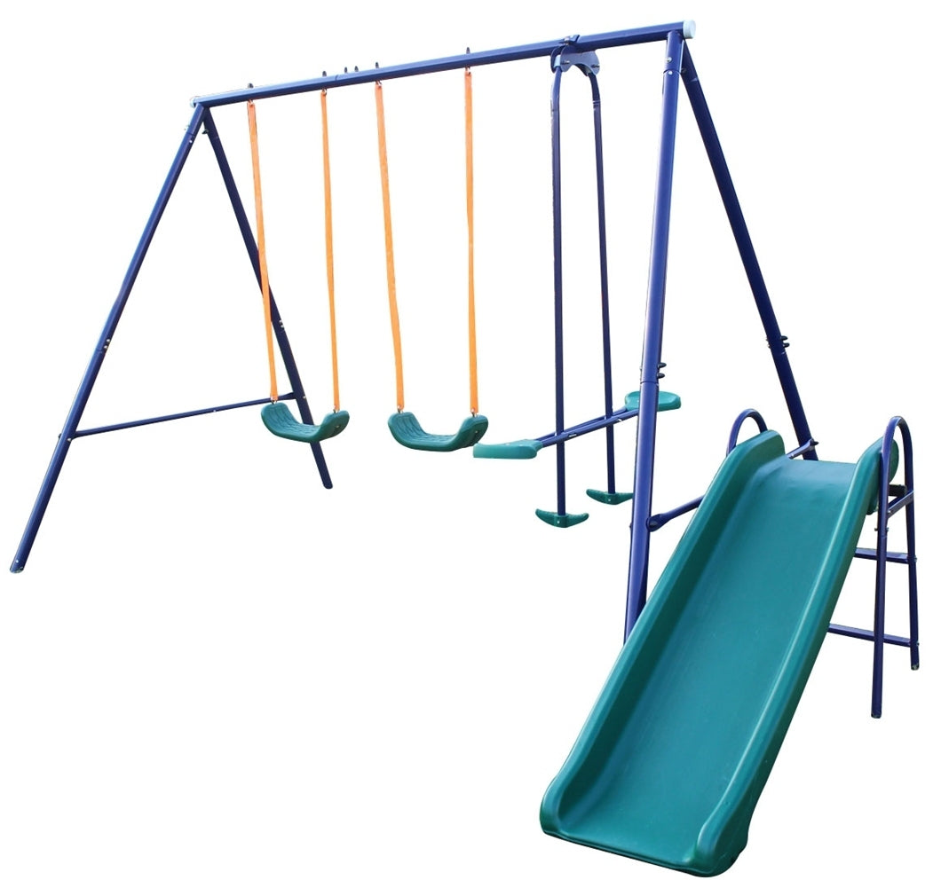 Rainbow Adventure Swing Set