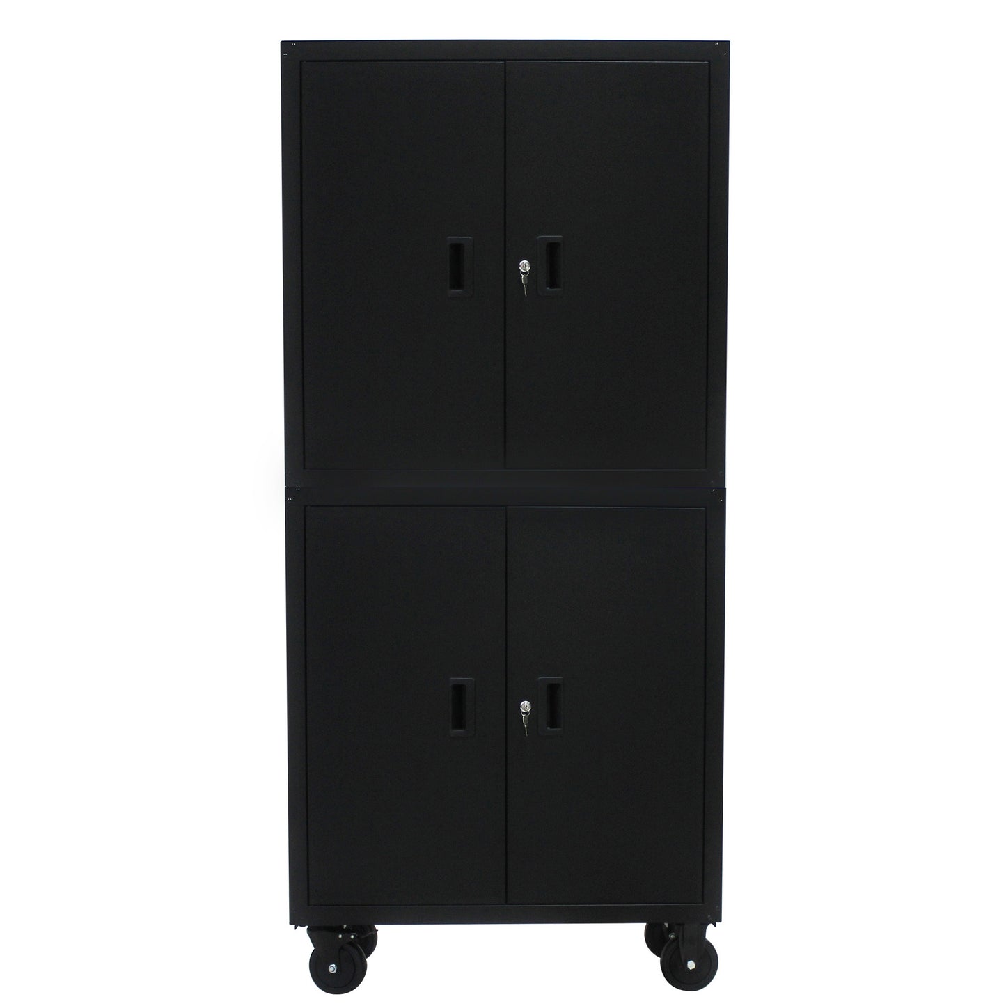 Secure Solution Storage Cabinet With 4 Wheels