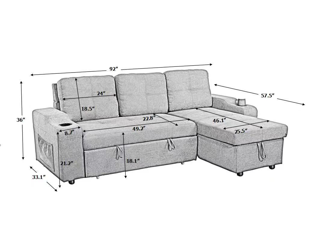 ElevateLiving Convertible Corner Sofa: The Ultimate Space-Saving Solution