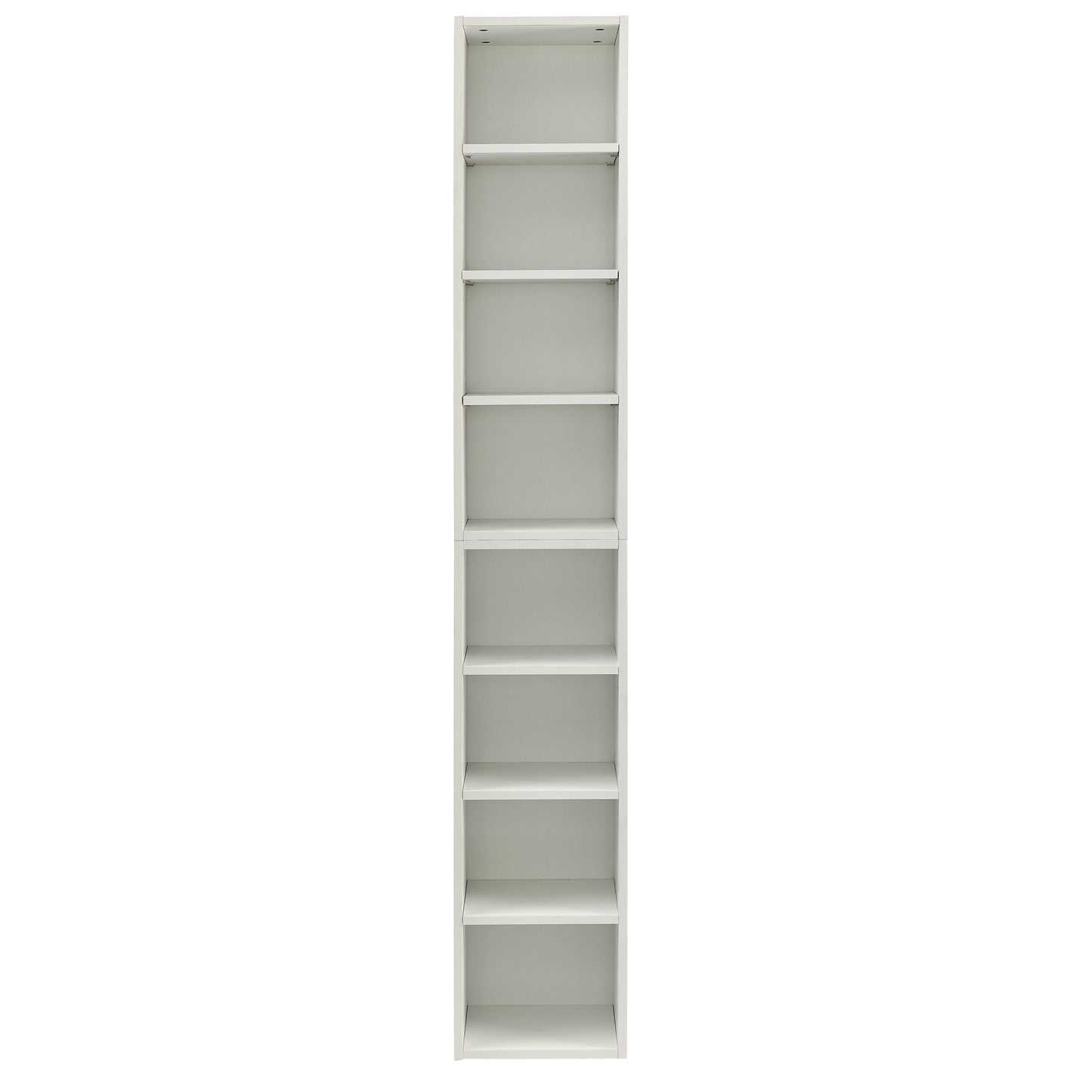 Slim Storage Cabinet - White