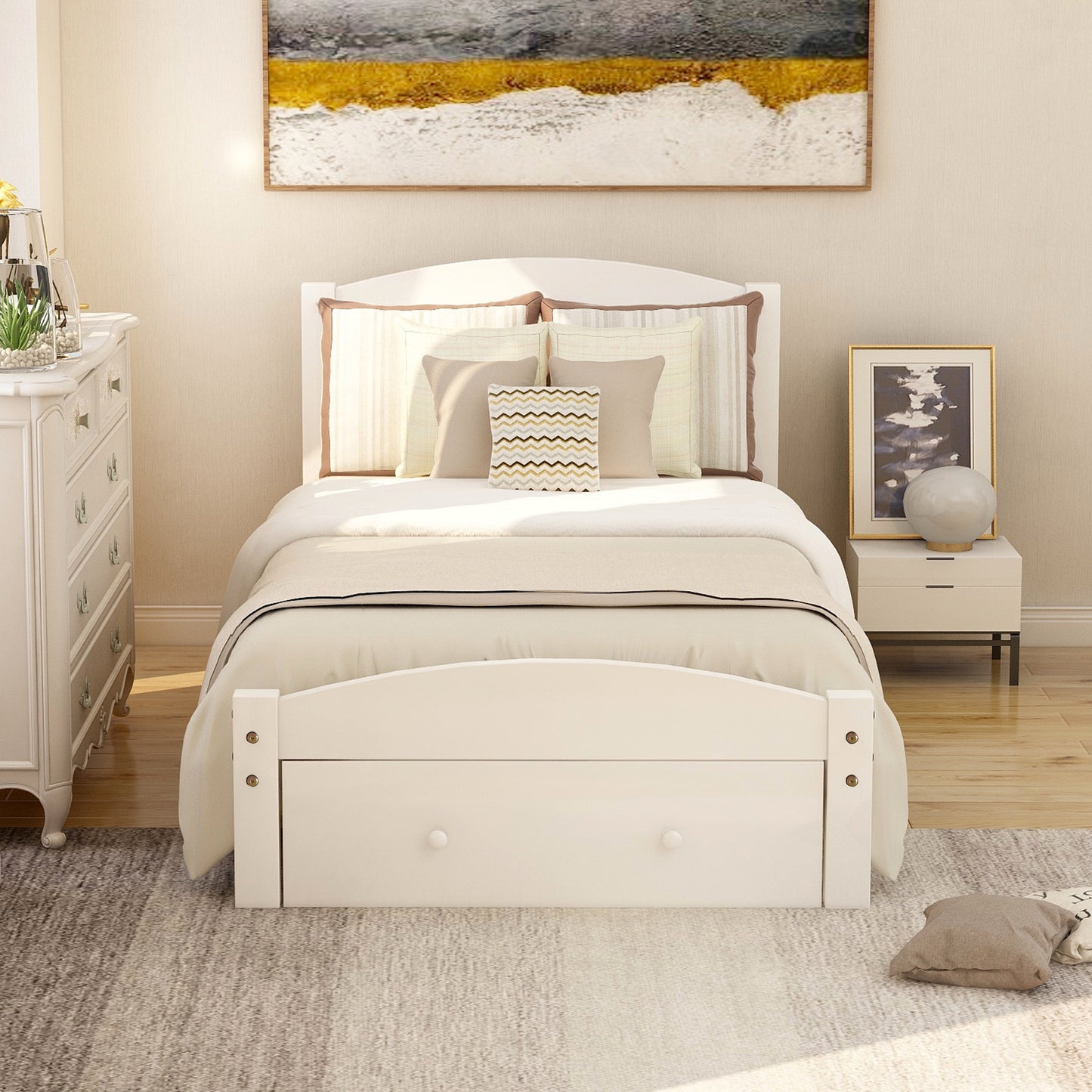 White Haven Twin Bed Frame