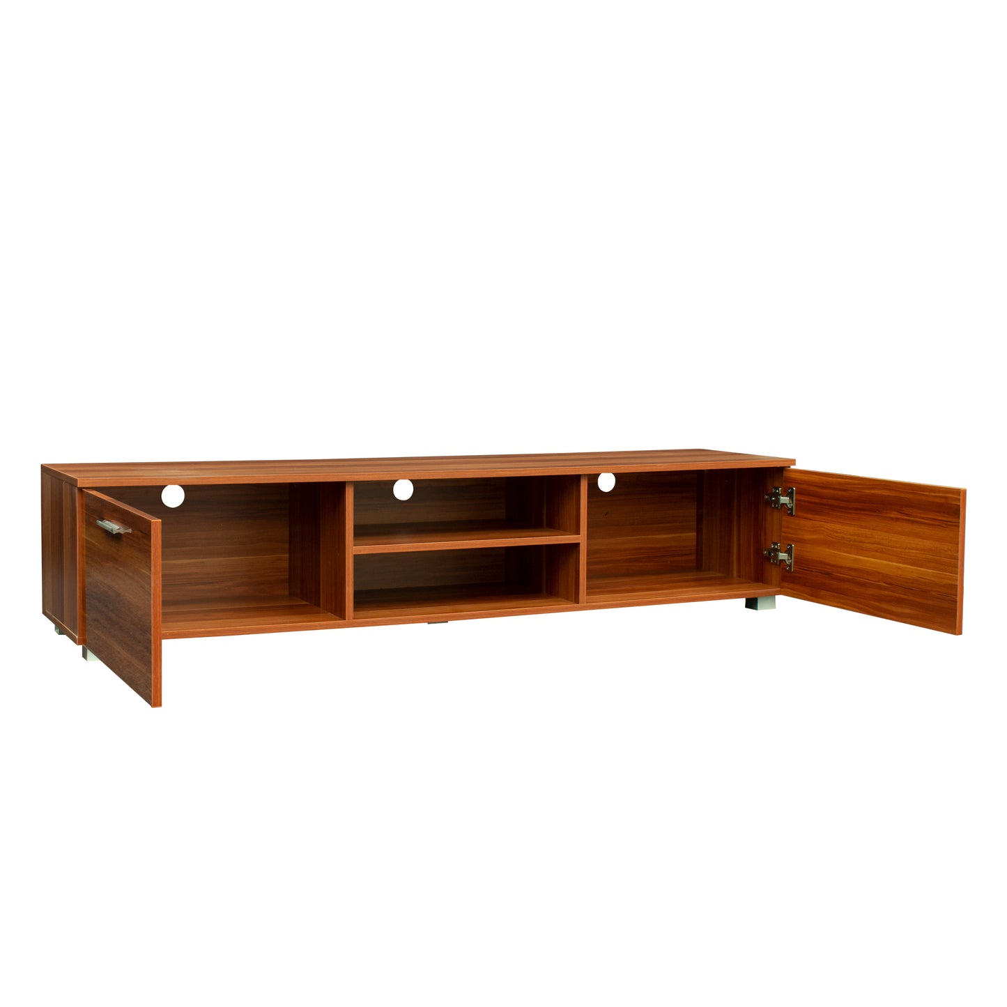Elegant Walnut Media Haven