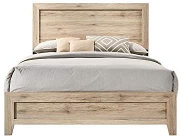 Miquell Queen Bed - Natural