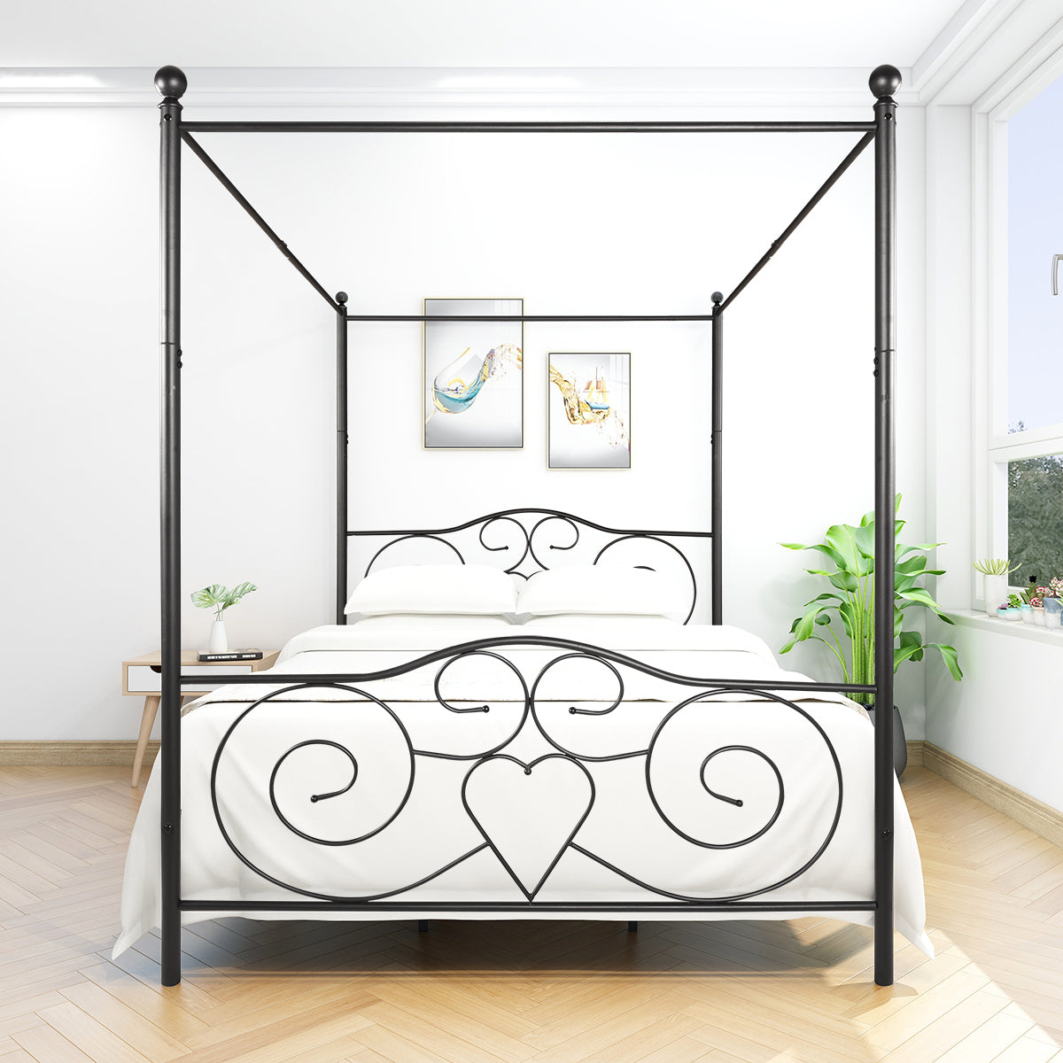 Elegant Dreams Canopy Bed