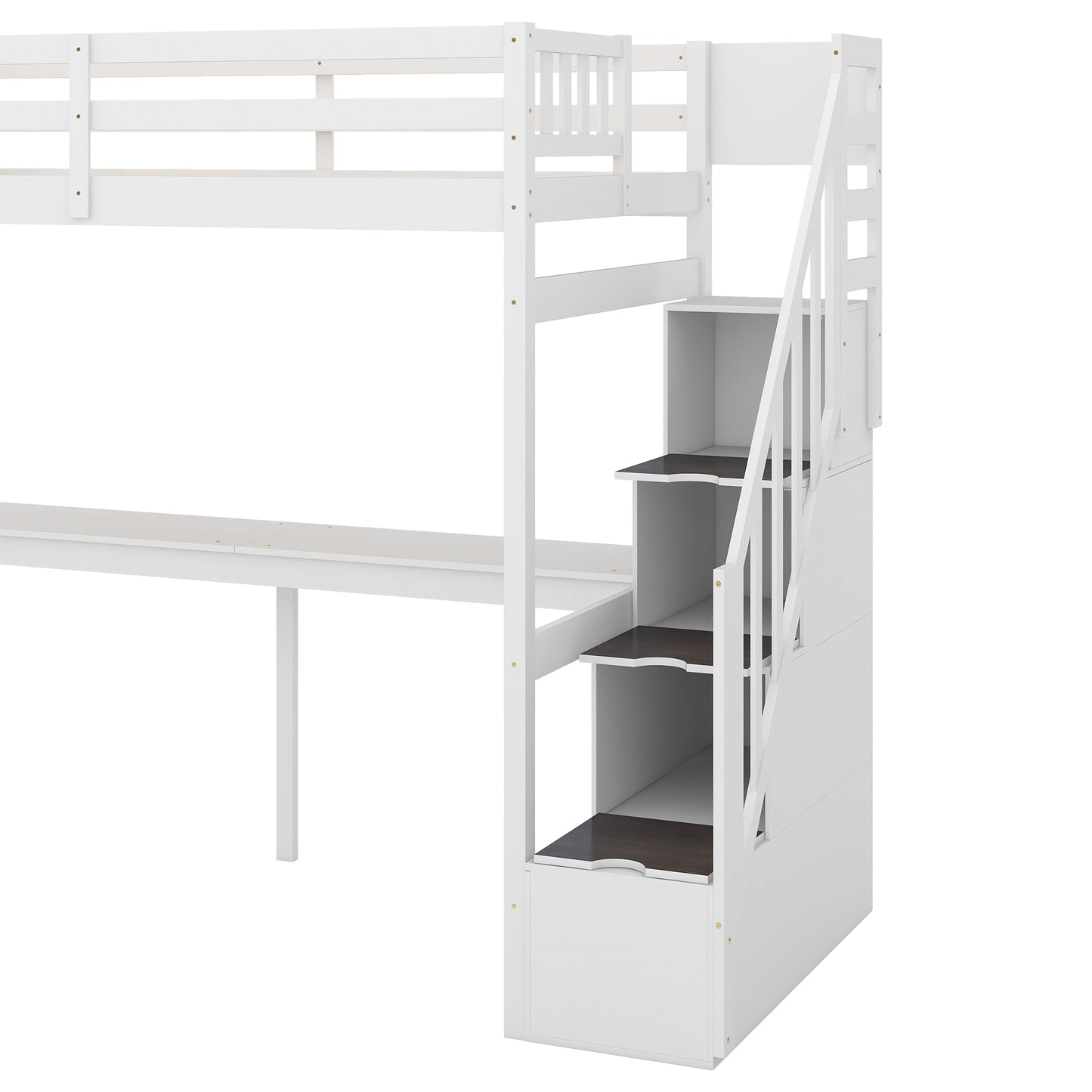 Dream Haven Twin Size Loft Bed