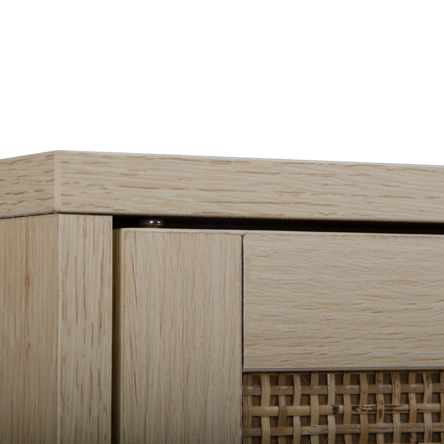 Rattan Haven 2 Door Cabinet - Natural
