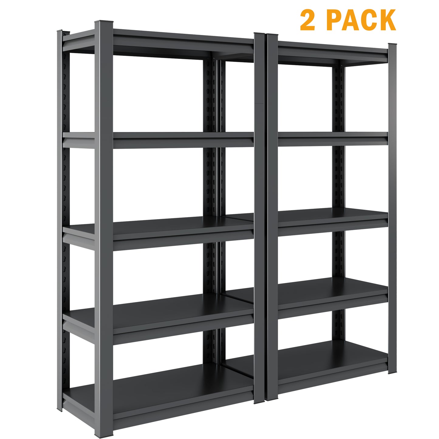 Adjustable Metal Shelving Storage Solution
