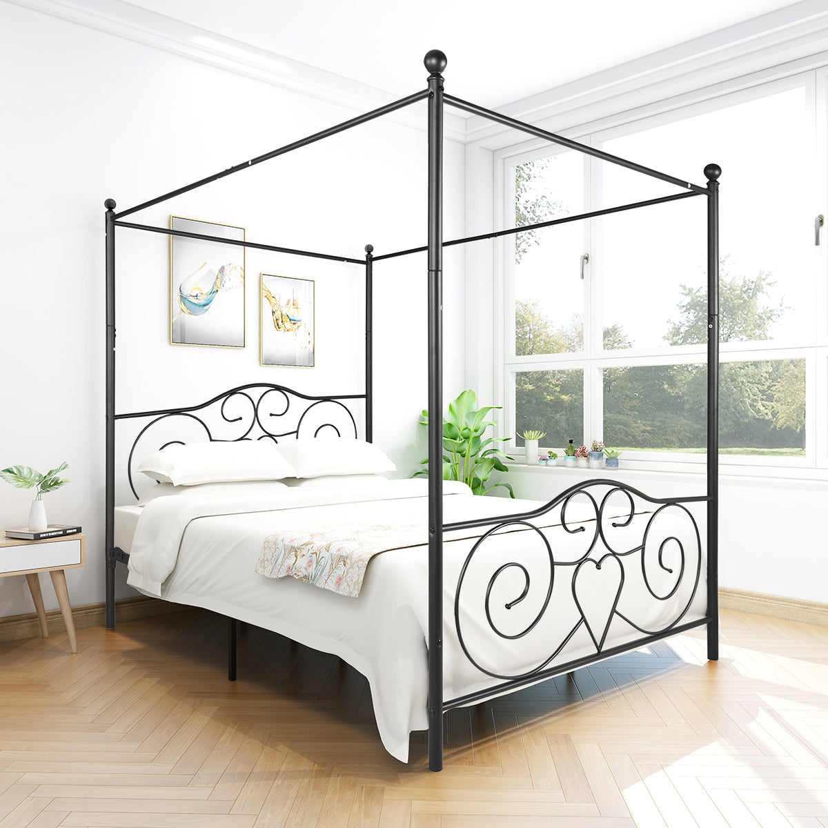 Elegant Dreams Canopy Bed