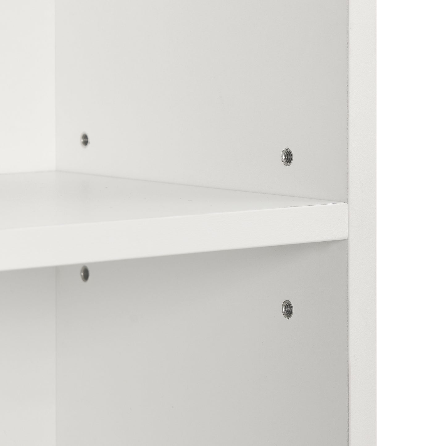 Slim Storage Cabinet - White