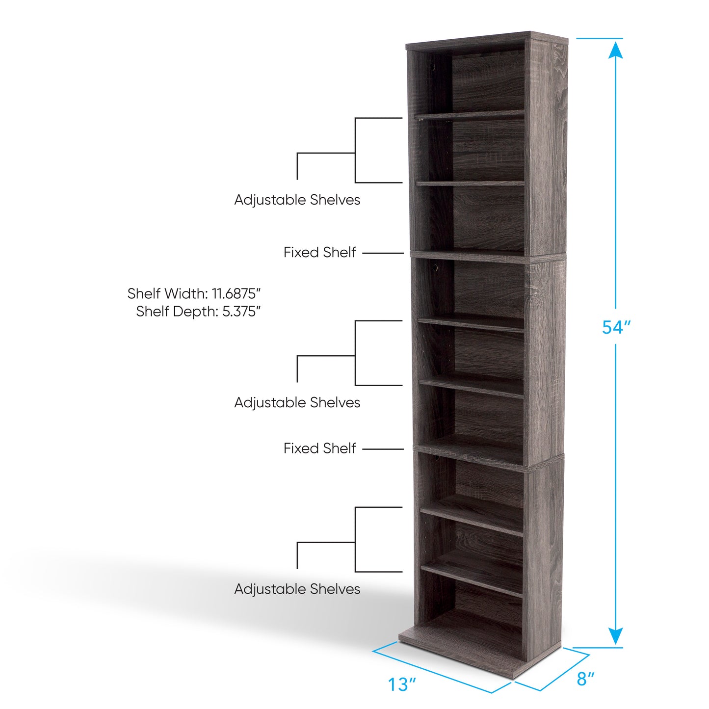 Storage Herrin - Charcoal Grey