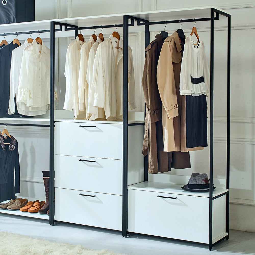 EleganceWood Walk-In Closet Organizer