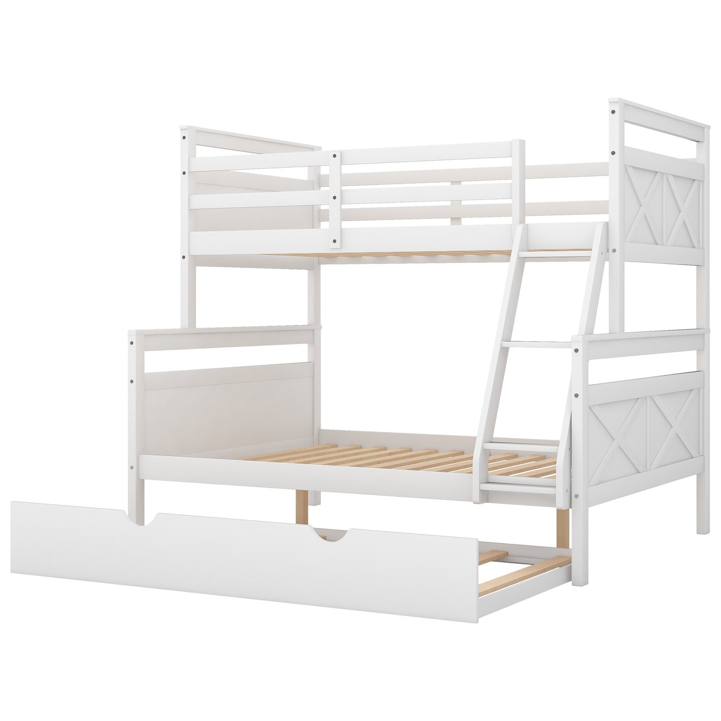 Dreamscape Twin Trundle Bunk Bed