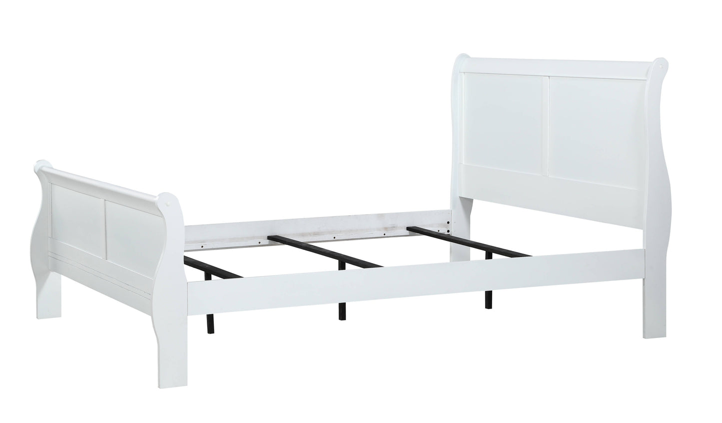 Elegance Rest Queen Size Panel Sleigh Bed