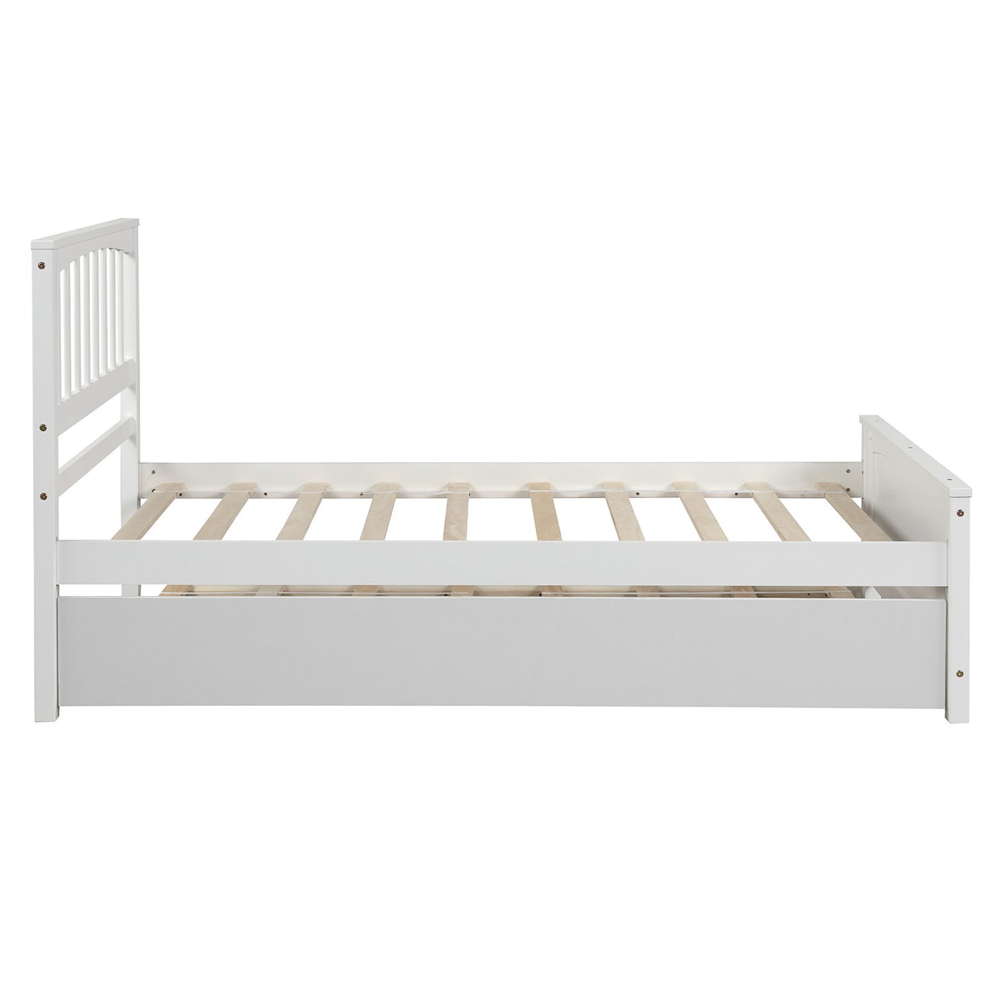 Dreamscape Twin Trundle Bed, Snow White