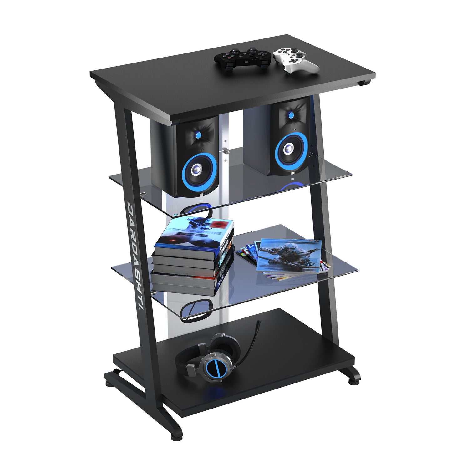 Azure Gaming Shelve - White