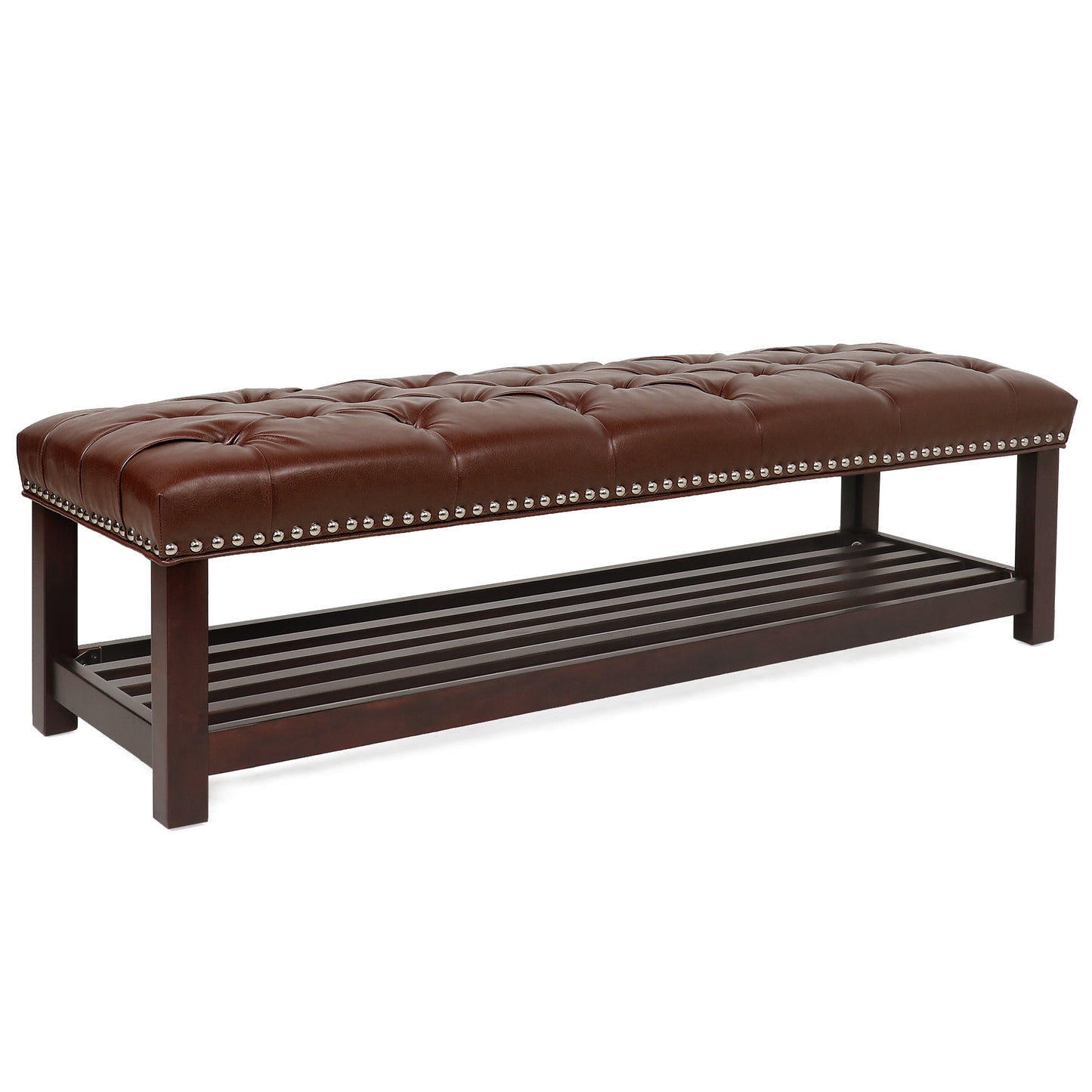 Woodland Retreat Bench - Dark Brown