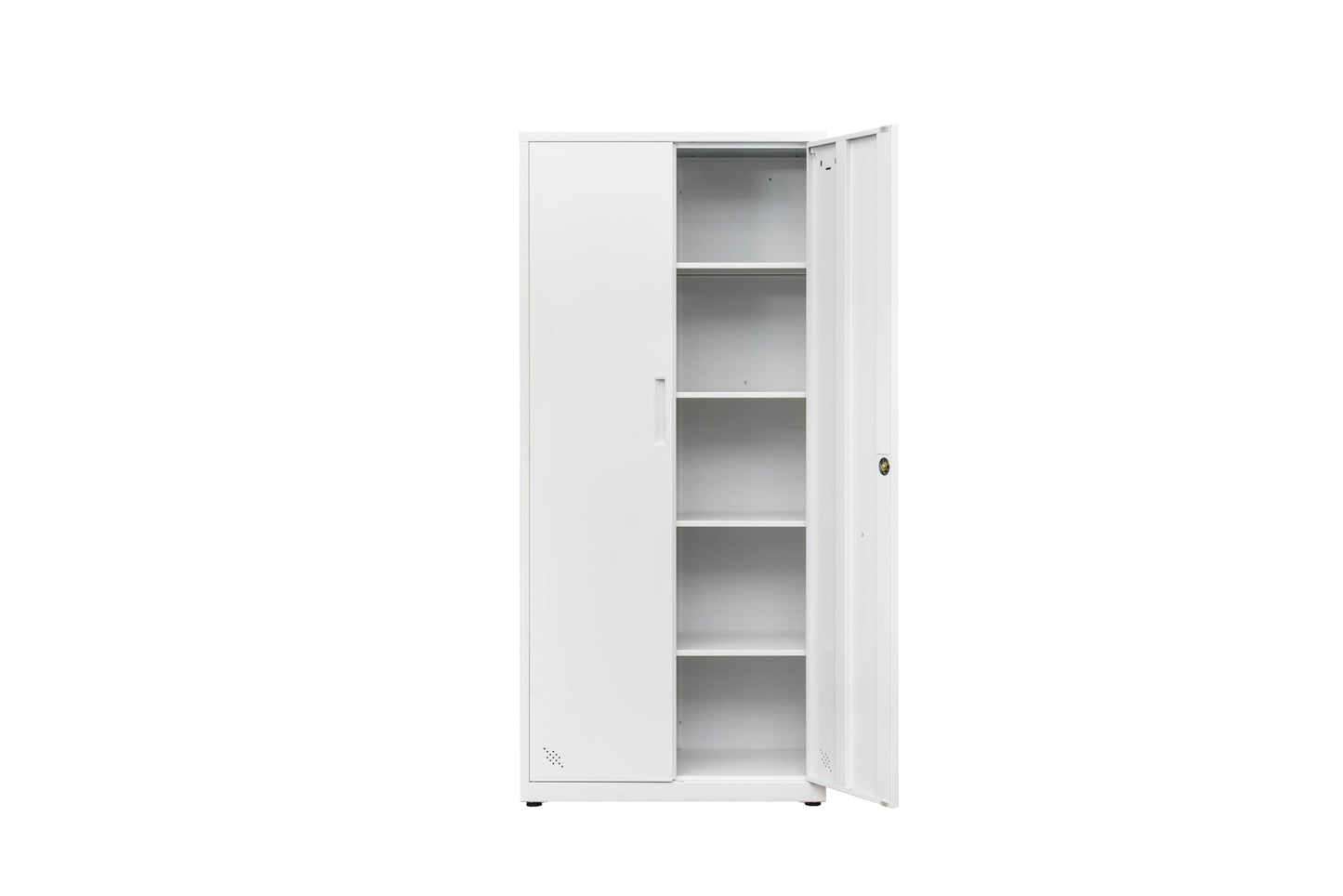 Space Max Storage Cabinet - White