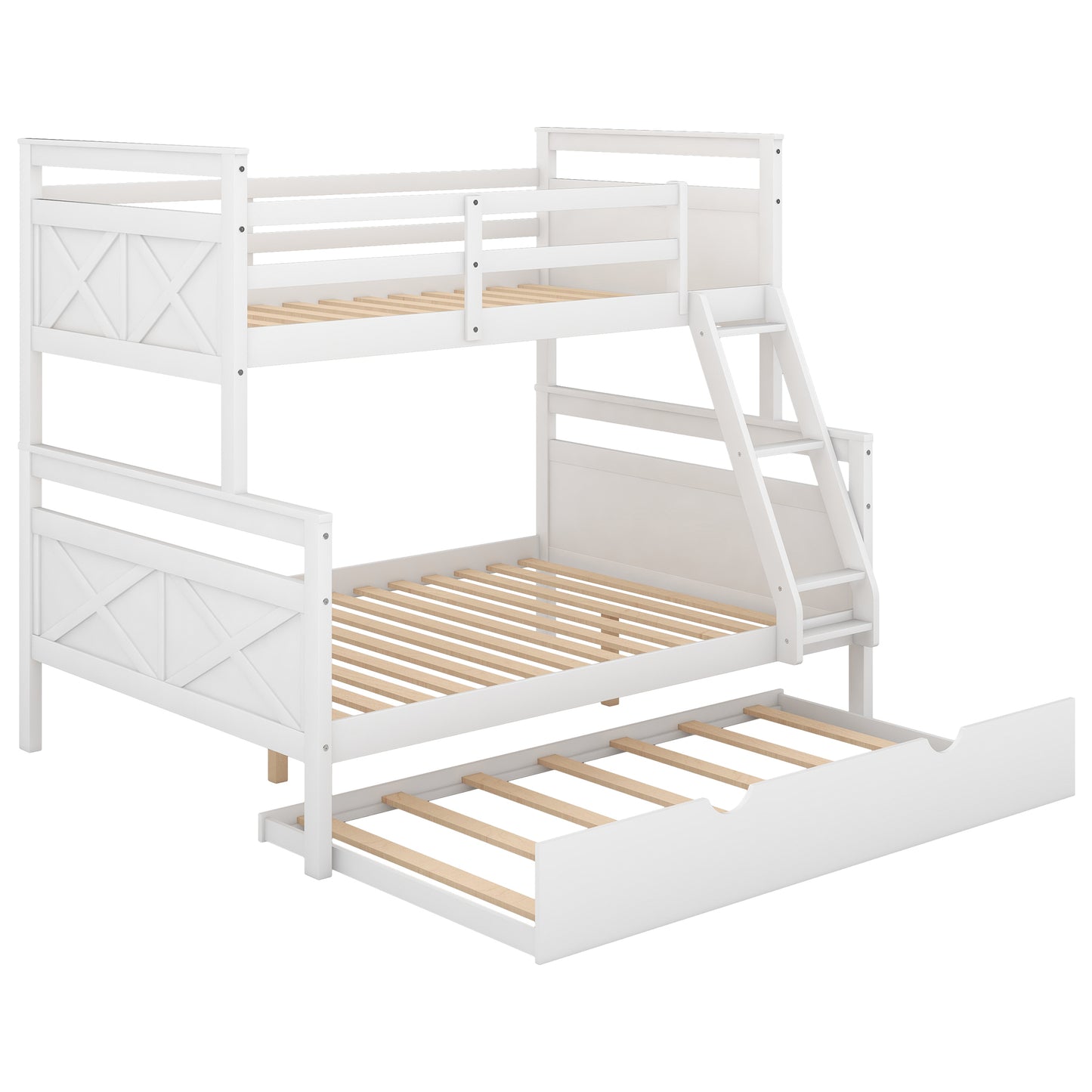 Dreamscape Twin Trundle Bunk Bed