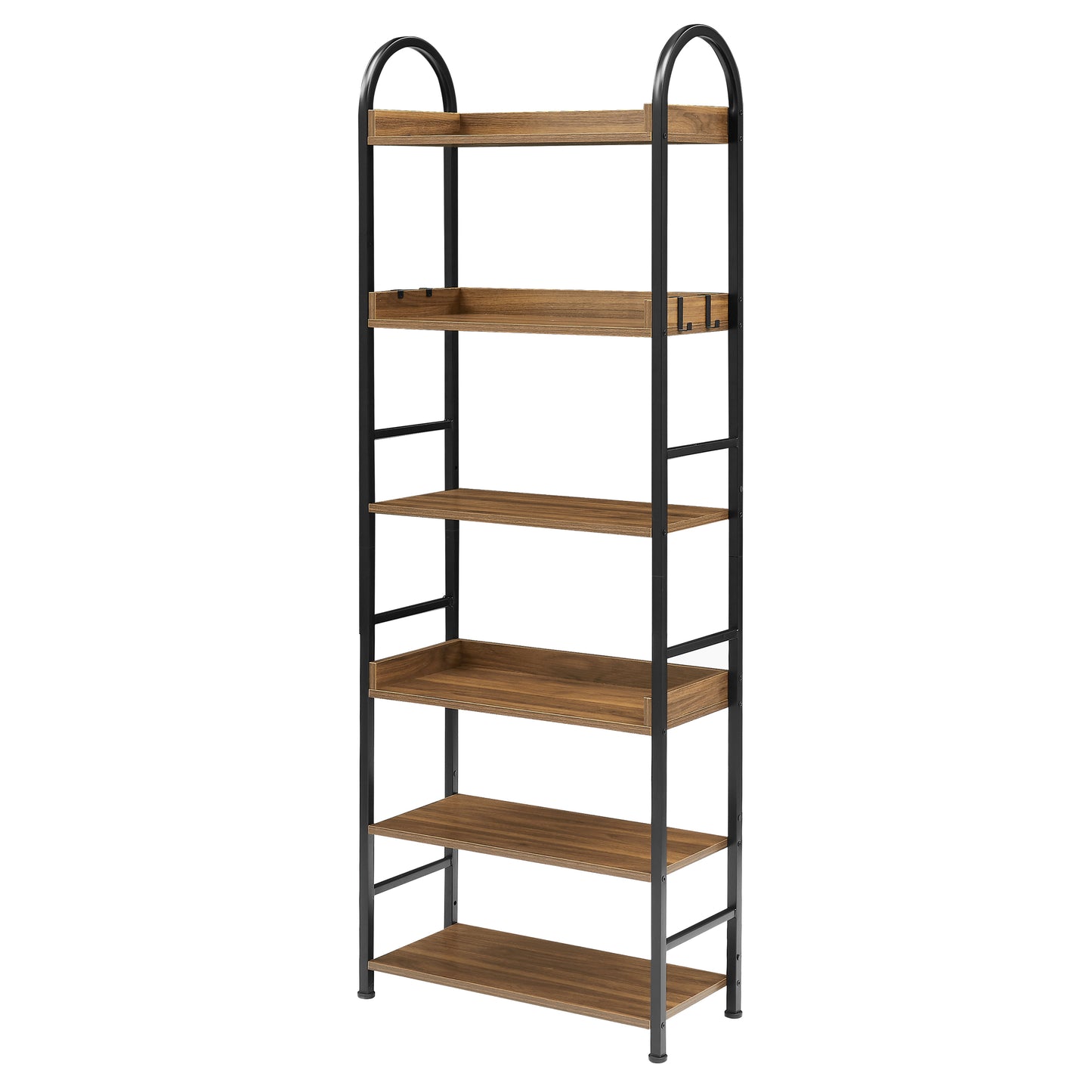 Tall Tower Bookcase - Brown