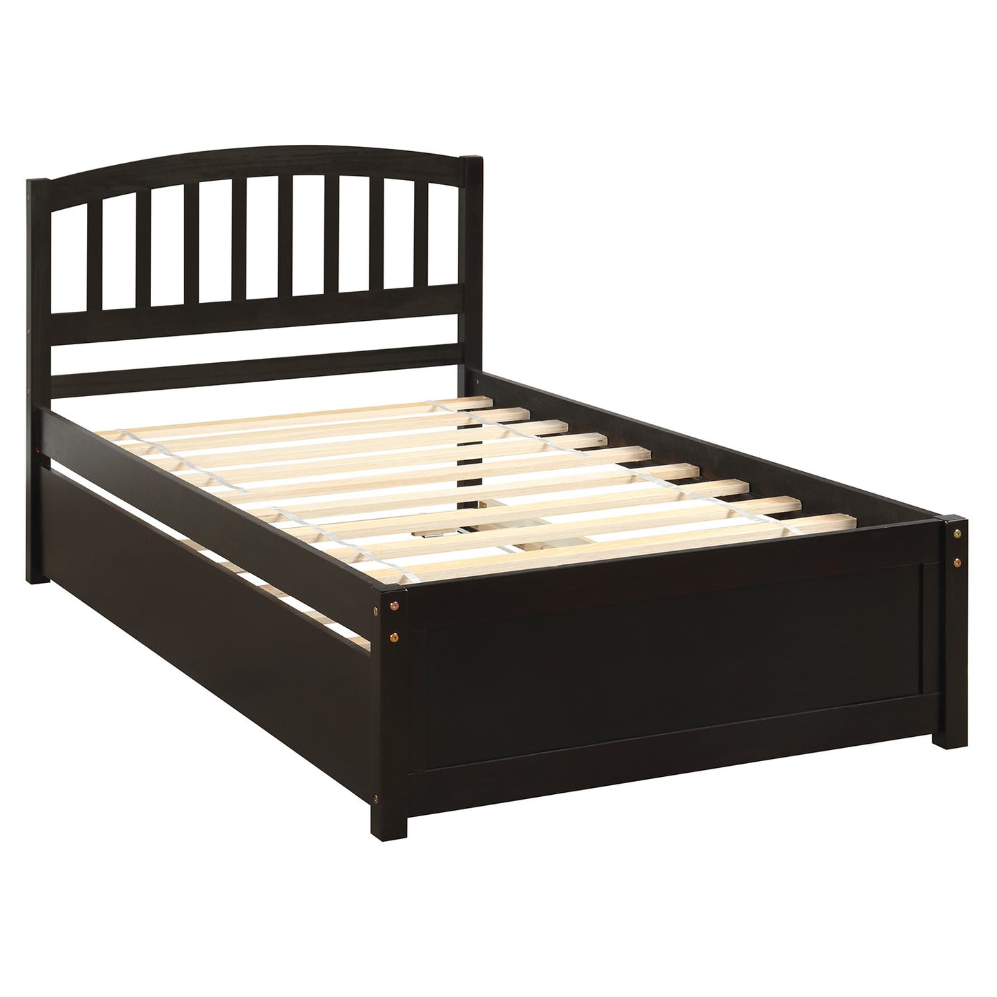 Elegant Dreamwood Twin Trundle Bed