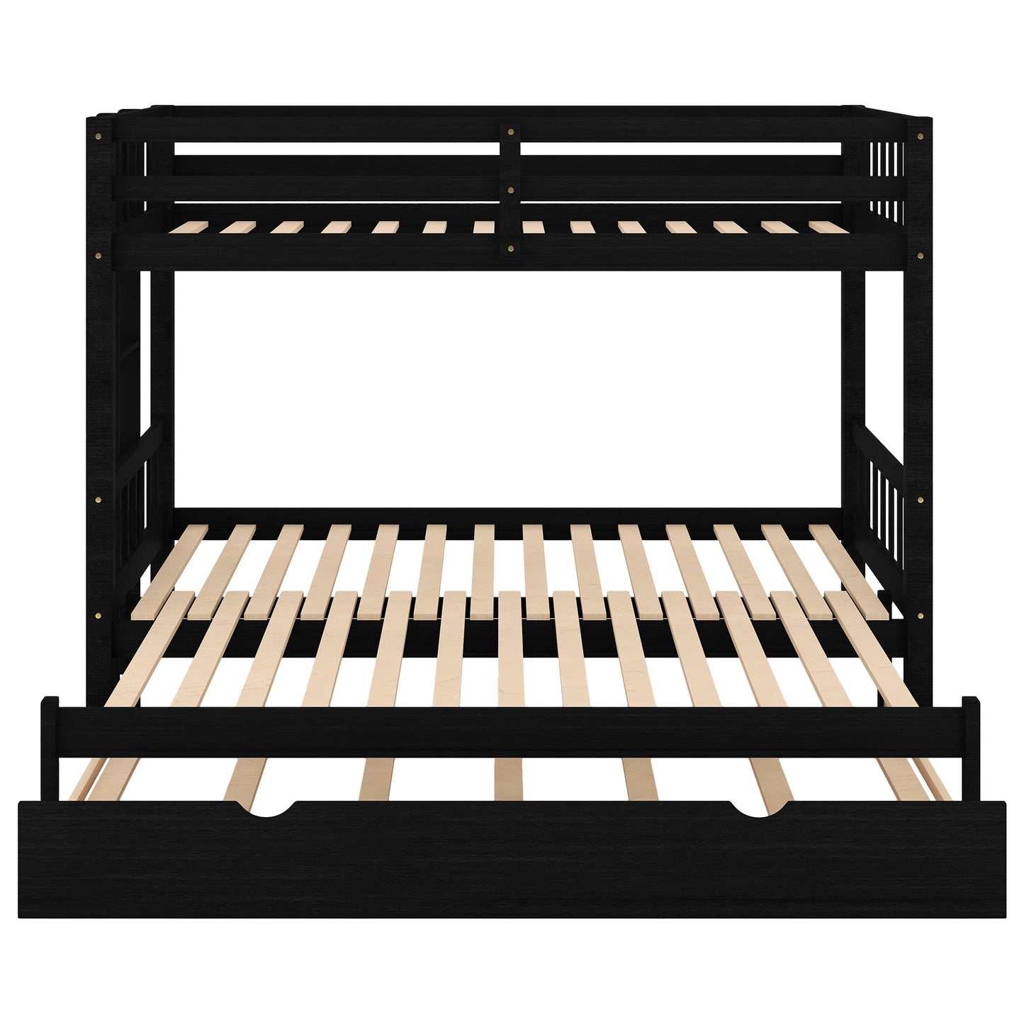 Espresso Dream Twin Trundle Bunk Bed
