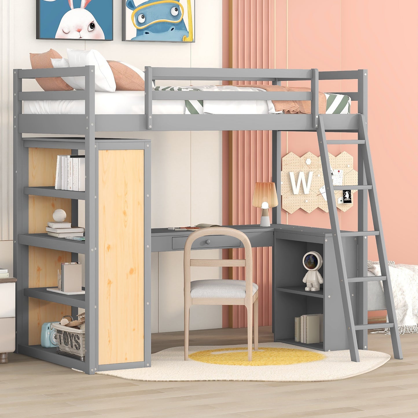 Retreat Loft Bed -Twin