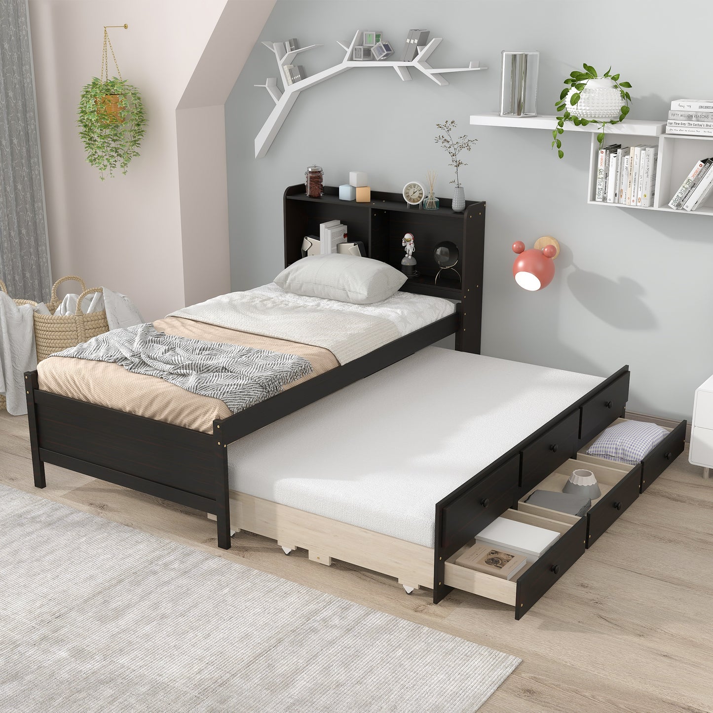 Espresso Dream Twin Bed