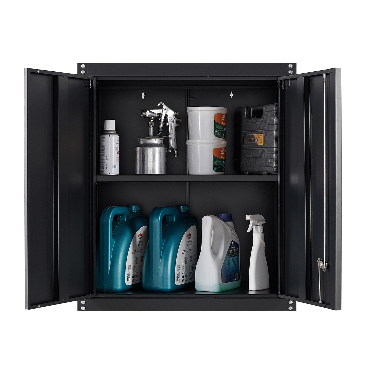Wall Storage Cabinet with Lock