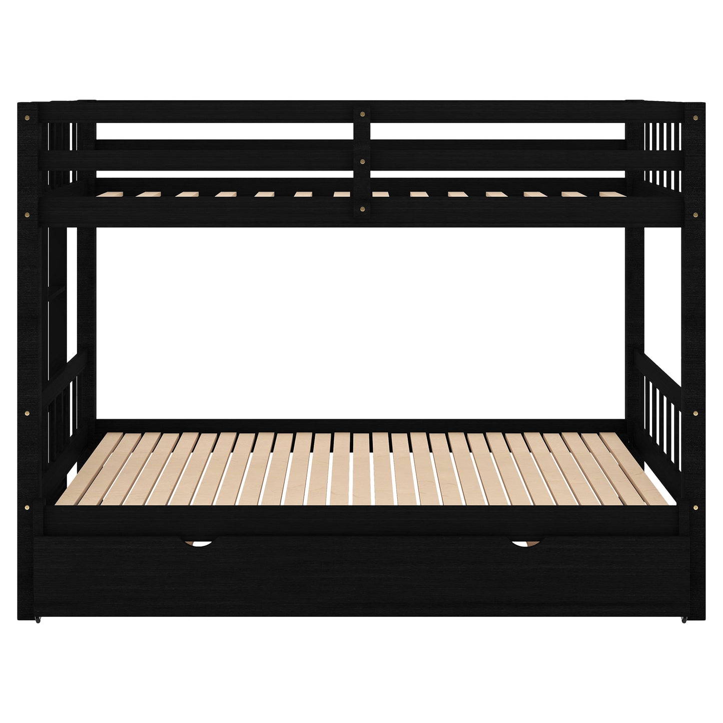 Espresso Dream Twin Trundle Bunk Bed