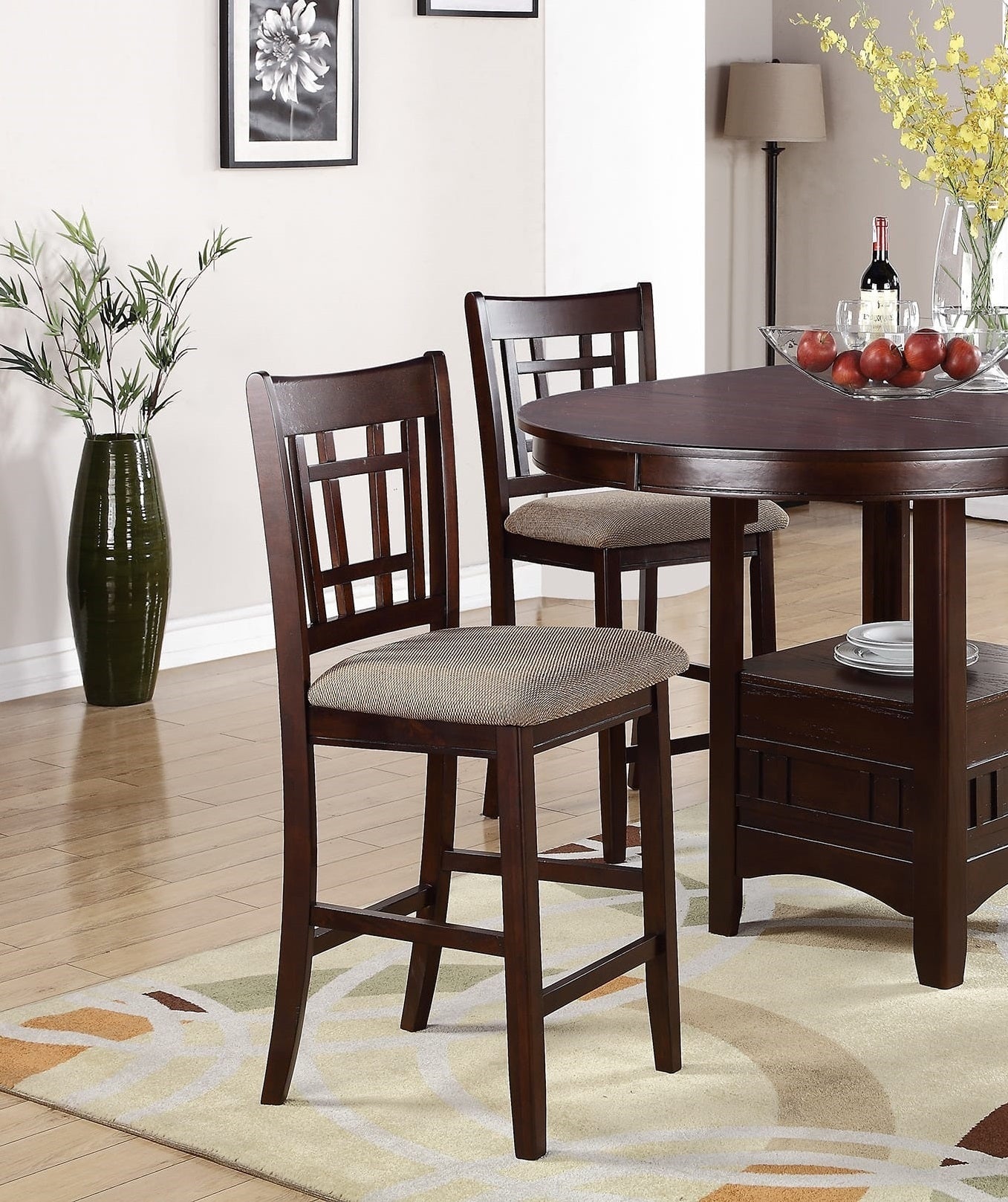 Elegant Heights Round Dining Table
